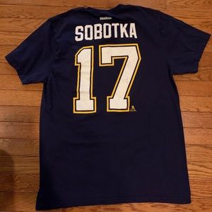 Vladimir Sobotka St Louis Blues Reebok T Shirt